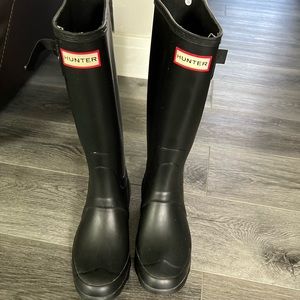 Hunter rain boots plus luxury boots socks